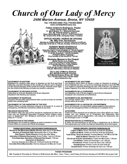 Iglesias Católicas En Marion